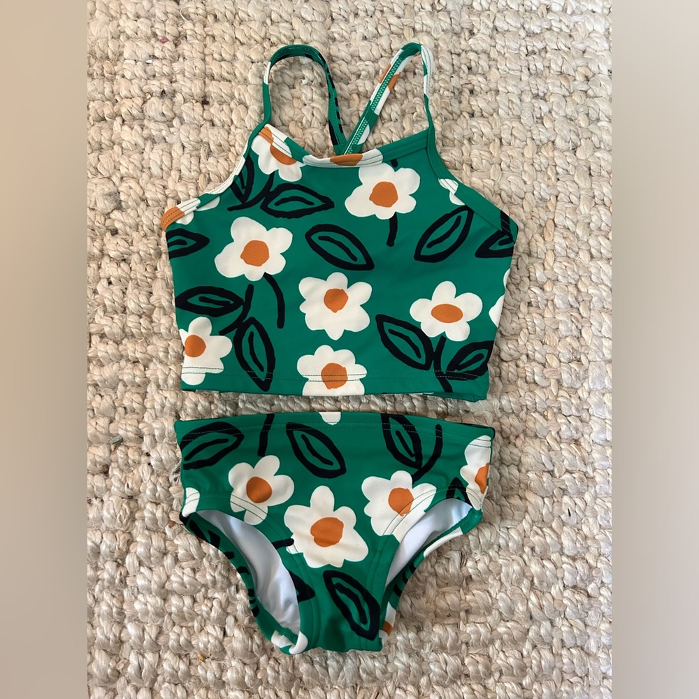 SOLD Hanna Andersson 2 piece swim set